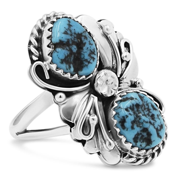 Sterling Silver Kingman Turquoise Ring
